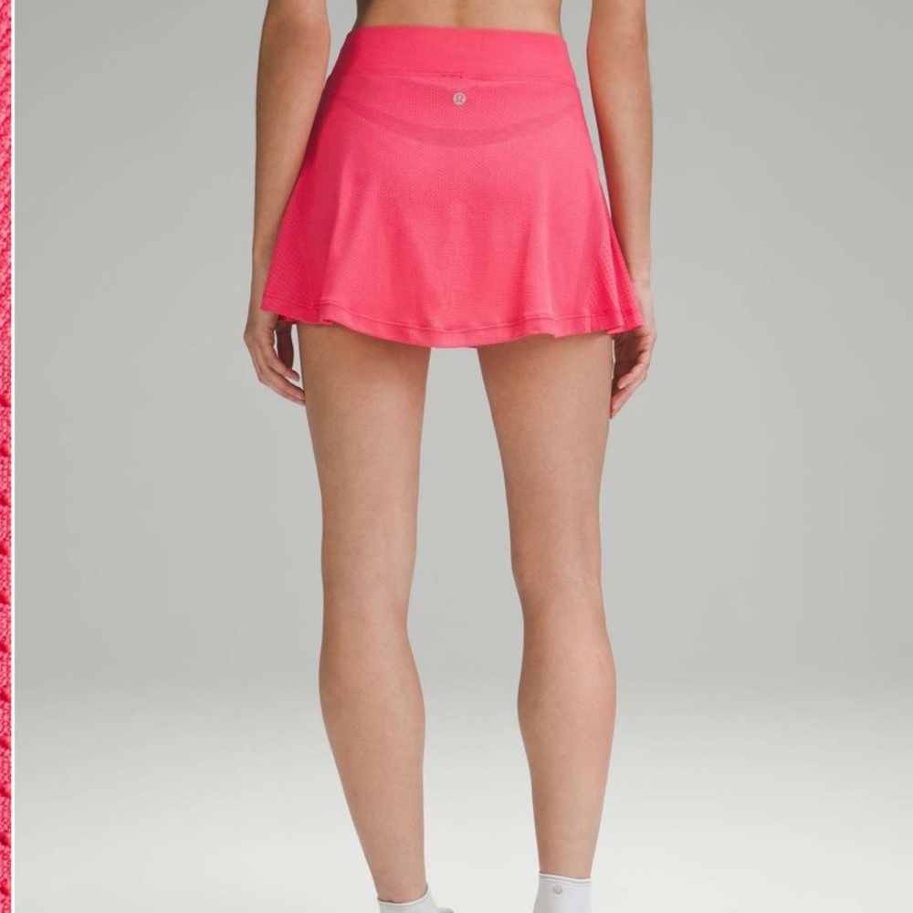 Lululemon Swiftly Tech high rise skirt lip gloss pink 4 - Picture 6 of 12